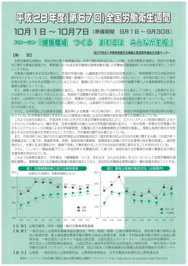 全国労働衛生週間（表）